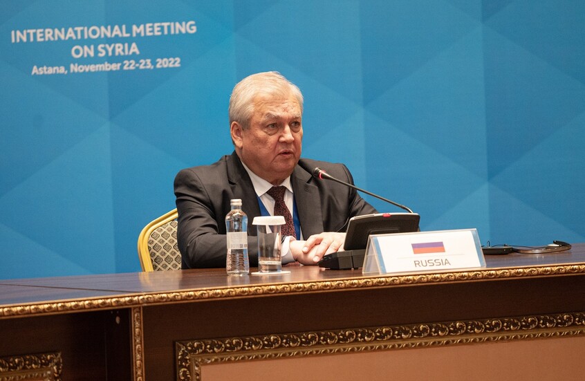 لافرينتييف: روسيا منفتحة على التعامل مع فريق ترامب بشأن سوريا