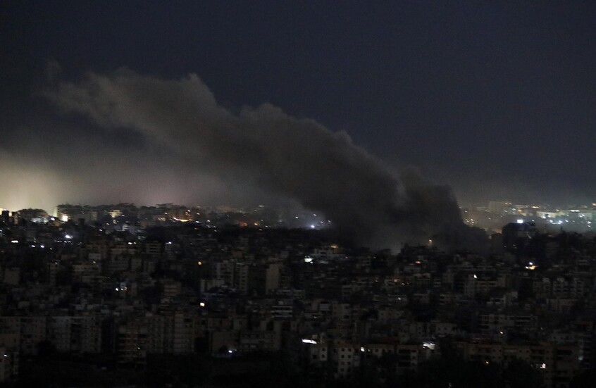 الجيش الإسرائيلي: ضربنا مواقع البنية التحتية لـ"حزب الله" ومراكز قيادة "الرضوان" في النبطية (فيديو)