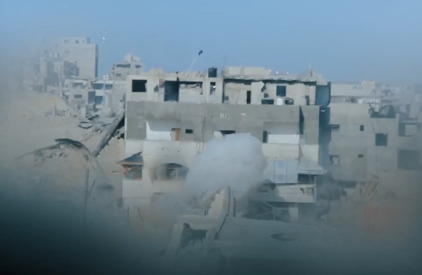 كتائب القسام تنشر مشاهد لالتحام عناصرها مع قوات إسرائيلية متوغلة في جباليا شمال غزة (فيديو)