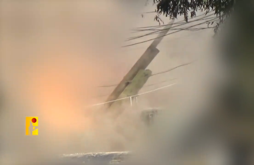 "حزب الله" يبث مشاهد من استهدافه قاعدة استراتيجية إسرائيلية للمهام الخاصة (فيديو)