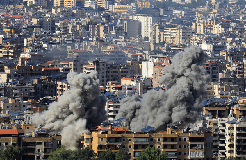 مراسلنا: سلسلة غارات تستهدف الضاحية الجنوبية لبيروت (فيديوهات)