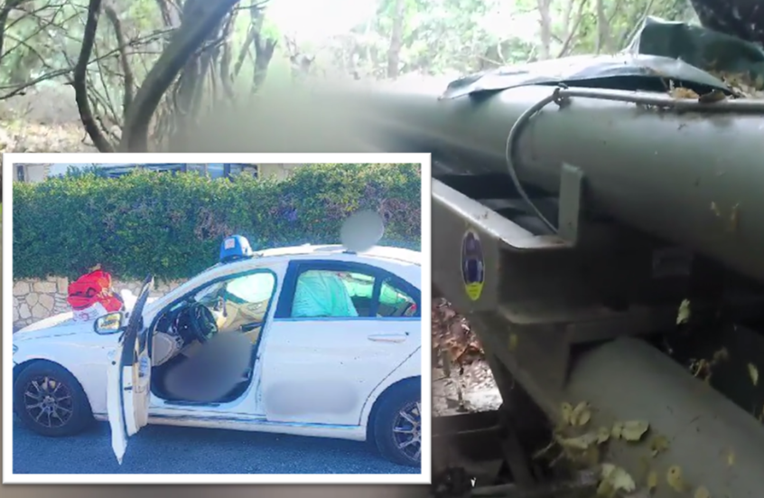 "مشاهد استطلاع جوي للهدف وتضرر سيارة".."حزب الله" يعرض مشاهد استهدافه مقرا لقيادة "جولاني" (فيديو)