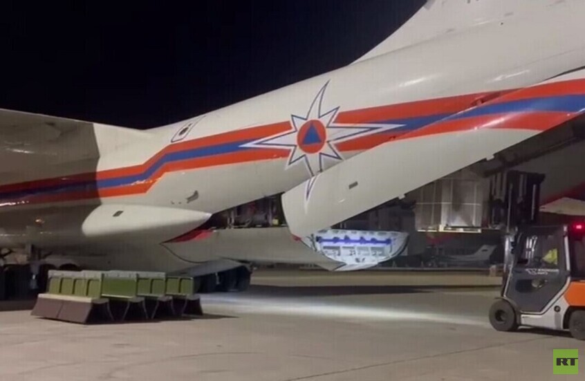 روسيا ترسل دفعة جديدة من المساعدات الإنسانية إلى غزة عن طريق مصر