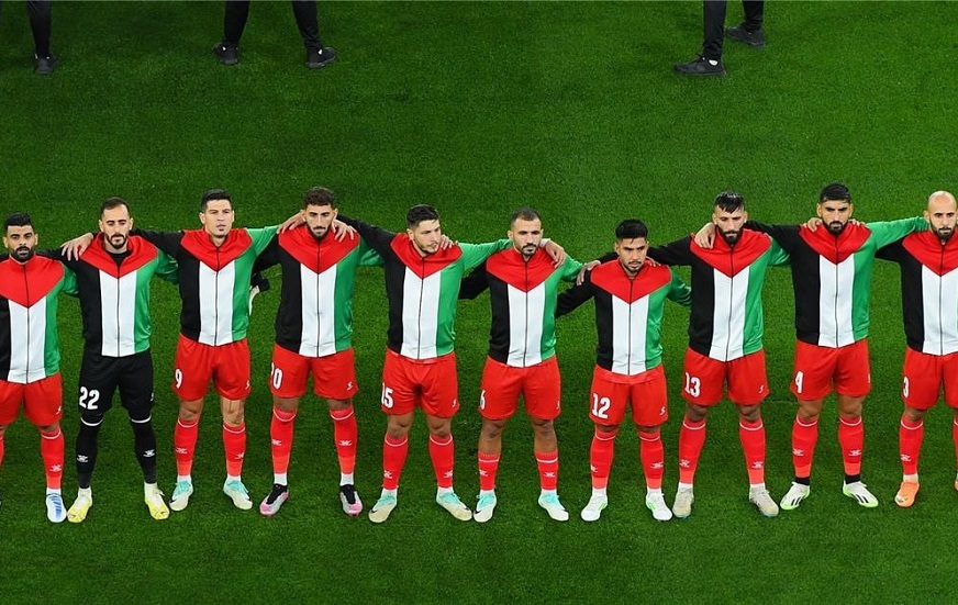 النجم سون ينحني احتراما لمنتخب فلسطين