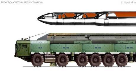 "شجيرة البندق".. ما مواصفات أحدث صاروخ باليستي روسي؟ (فيديو) 