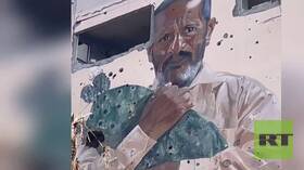 "جداريات التحدي" على مباني غزة المدمرة