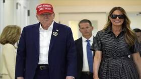 ترامب وزوجته يدليان بصوتيهما في ولاية فلوريدا