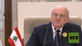 ميقاتي: لبنان يمر بأزمة تاريخية تهدد حاضره ومستقبله