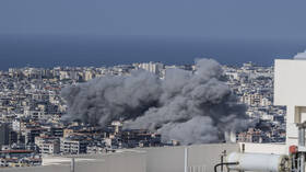 مراسلة RT: بدء موجة جديدة من الغارات الإسرائيلية على الضاحية الجنوبية لبيروت (فيديو)