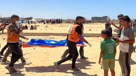 مراسلنا: مقتل خمسة فلسطينيين في قصف إسرائيلي جنوب خان يونس (فيديو)