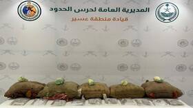 السعودية.. إحباط تهريب 10 كغ من الحشيش و720 كغ من "القات" (صور)