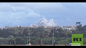 مراسلنا: غارة اسرائيلية تستهدف محيط ثكنة الجيش اللبناني في مدينة صور جنوب لبنان