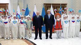 بوتين من أستانا: روسيا تعد أبرز الشركاء التجاريين والاقتصاديين لكازاخستان