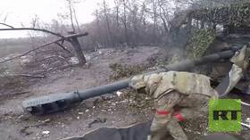 تدمير مدفع هاوتزر M777 أمريكي الصنع في اتجاه كوبيانسك