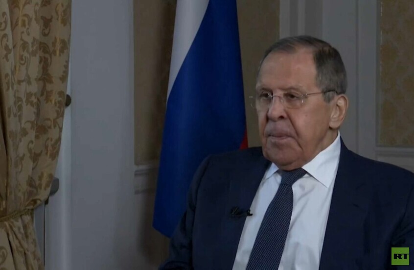 مقابلة لافروف مع الصحفي تاكر كارلسون