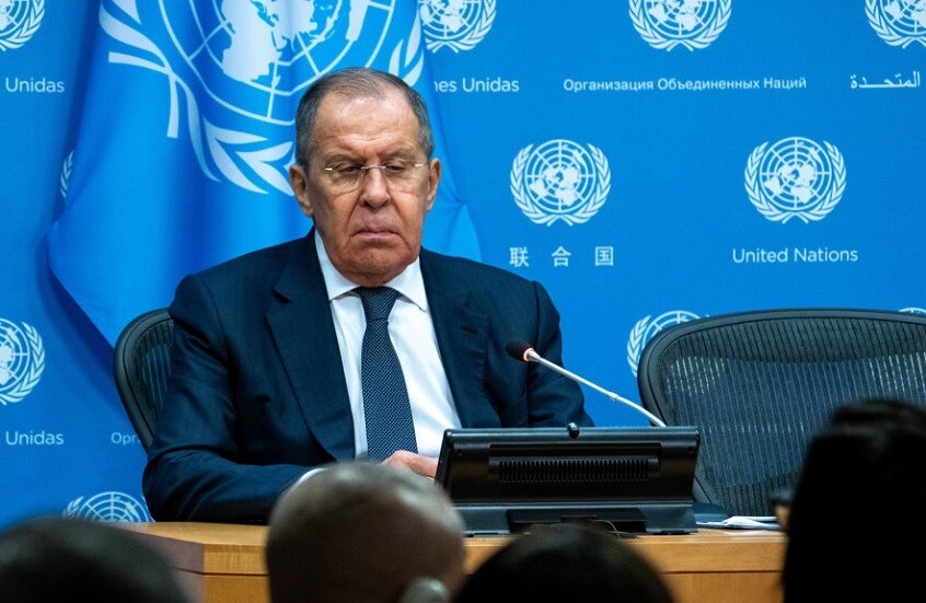 لافروف يتحدث عن دور أمريكي بريطاني إسرائيلي في تطور الأزمة السورية