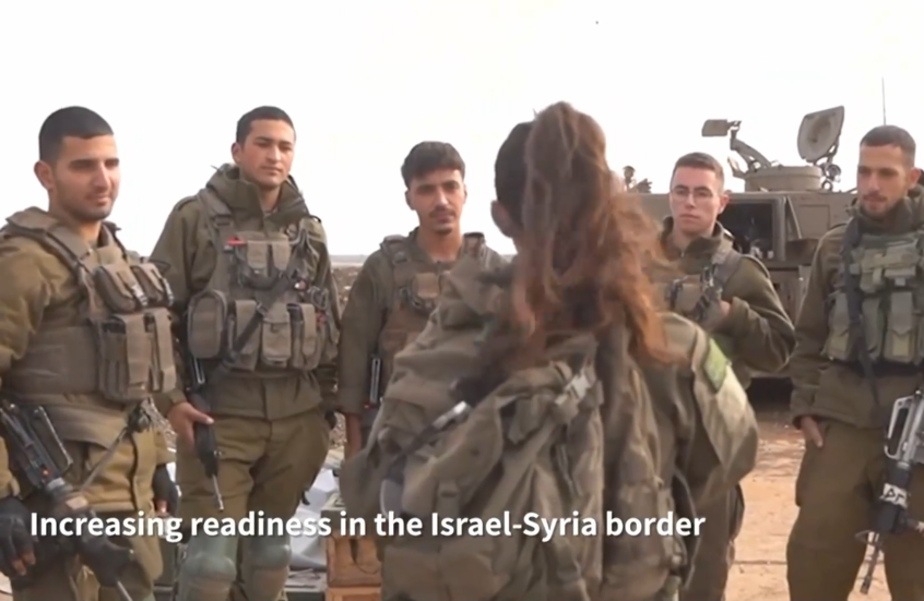 الجيش الإسرائيلي يجري تعزيزات لقواته في الجولان قرب الحدود السورية