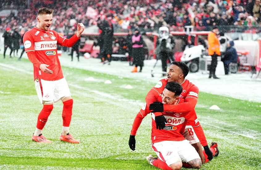 شاهد.. سبارتاك موسكو يكرم وفادة باري بثلاثية