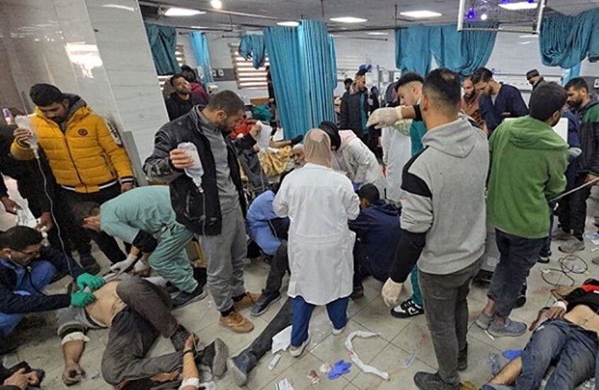 القصف الإسرائيلي المتواصل على مستشفى "كمال عدوان" يهدد الأطفال والمرضى والطواقم الطبية