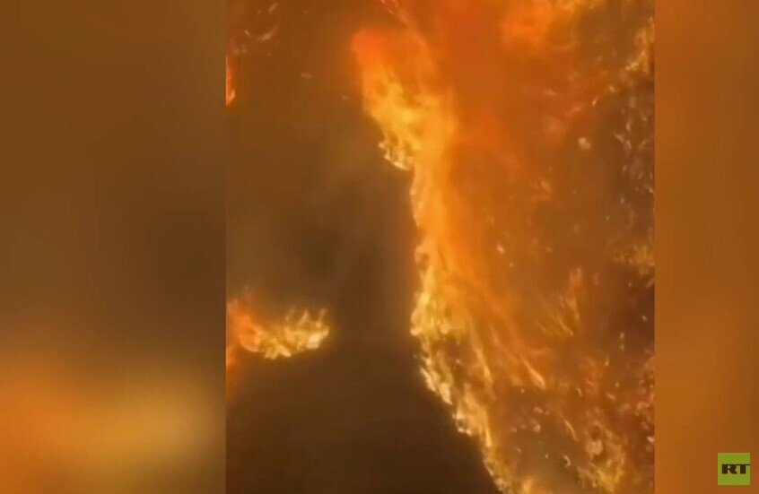 حريق ضخم يجتاح ماليبو الأمريكية ويجبر الآلاف على النزوح