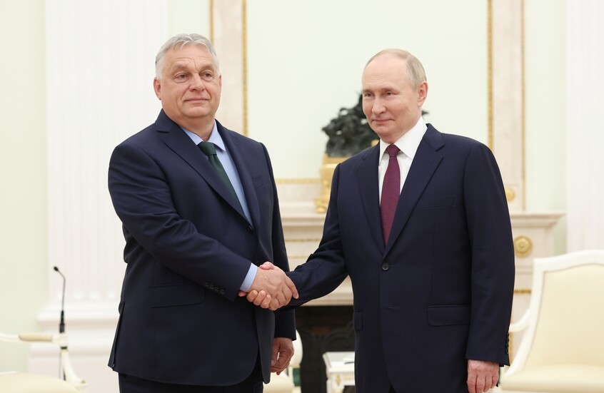 بوتين وأوربان يبحثان التعاون في مجال الطاقة