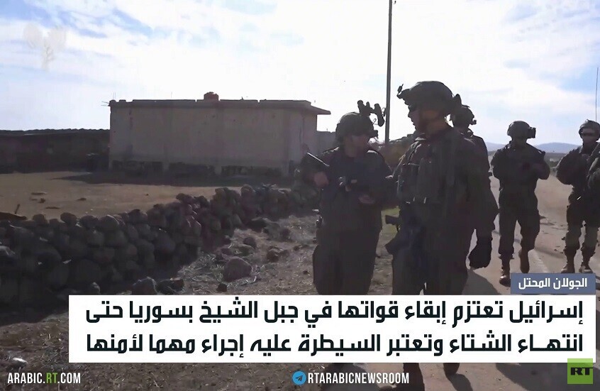 كاتس: سنبقى بجبل الشيخ حتى نهاية الشتاء