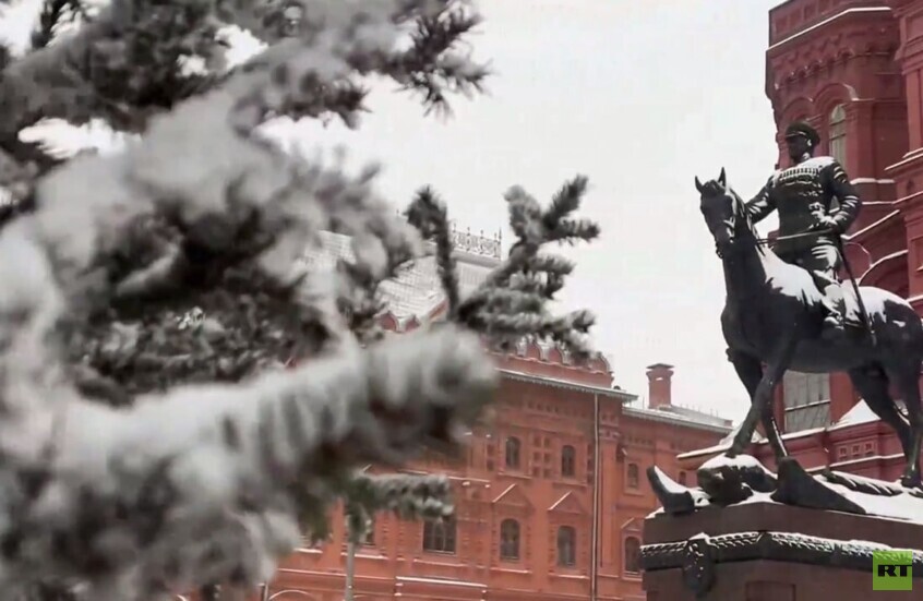 موسكو بحلة بيضاء