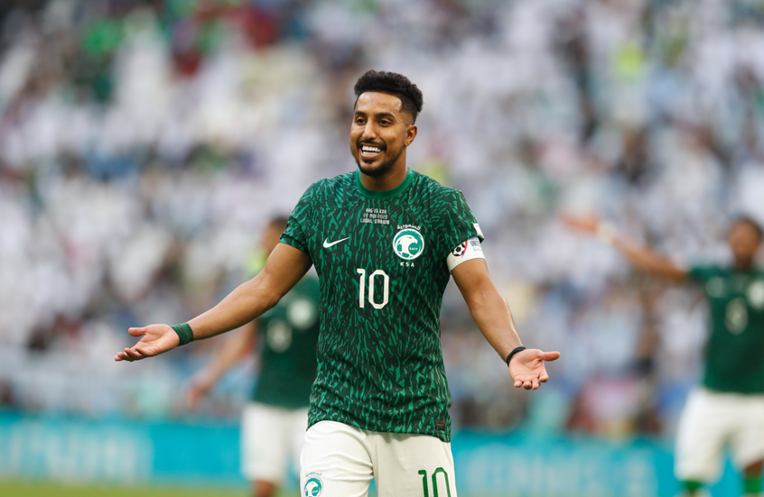سالم الدوسري مهدد بالغياب عن المنتخب السعودي في "خليجي 26"