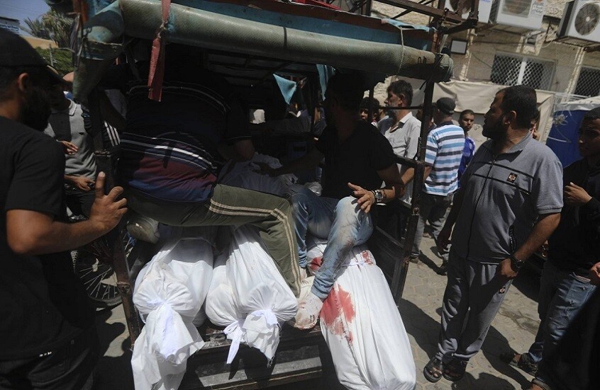 "وفا": مقتل 4 فلسطينيين وإصابة 15 في قصف إسرائيلي استهدف مخيم الشاطئ غرب غزة