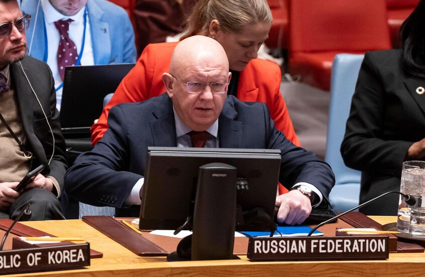 نيبينزيا: روسيا لن تقبل أي تجميد للنزاع في أوكرانيا