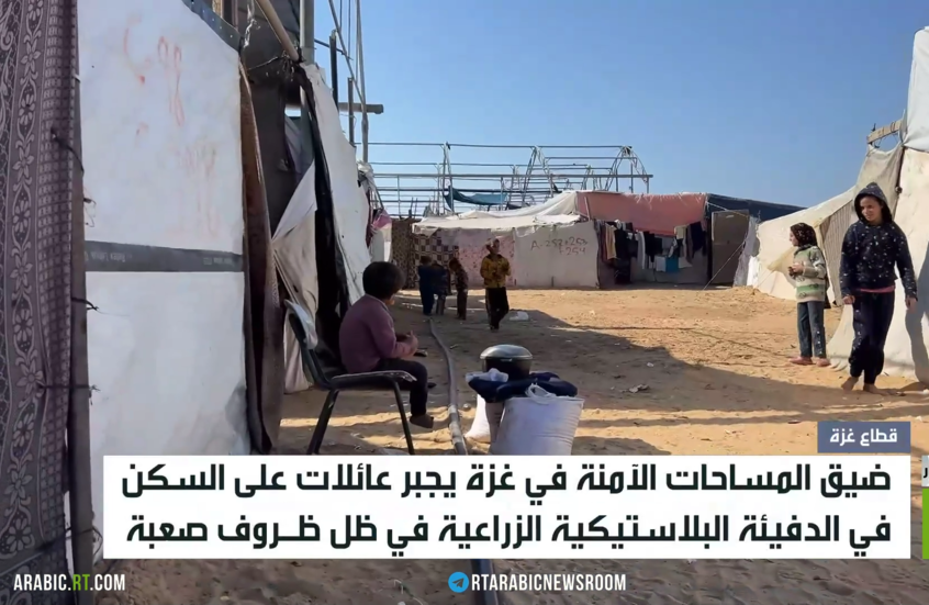 عائلات بغزة تلجأ للبيوت المخصصة للزراعة