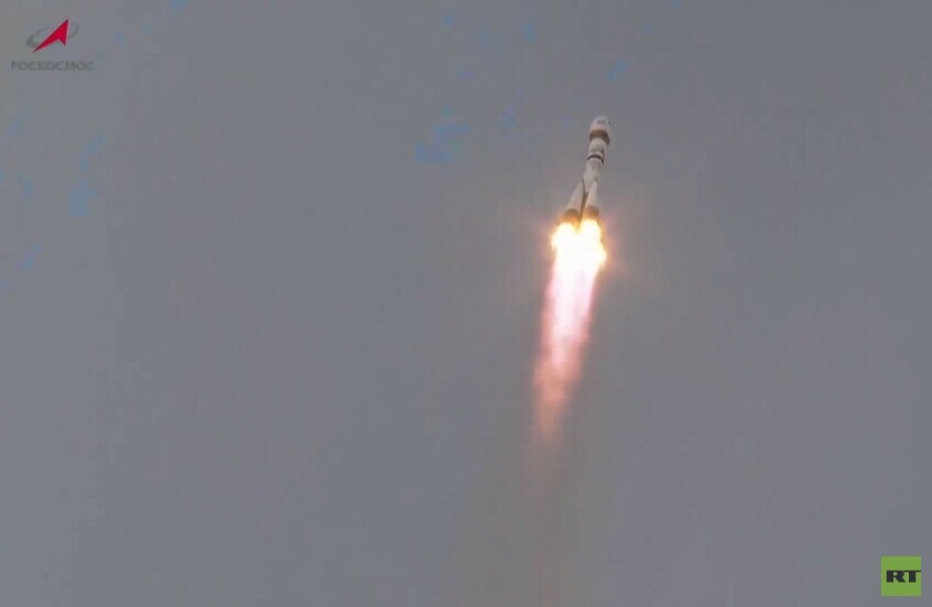 إطلاق الصاروخ "Soyuz-2.1b" المزود بالقمر الصناعي "Resurs-P"