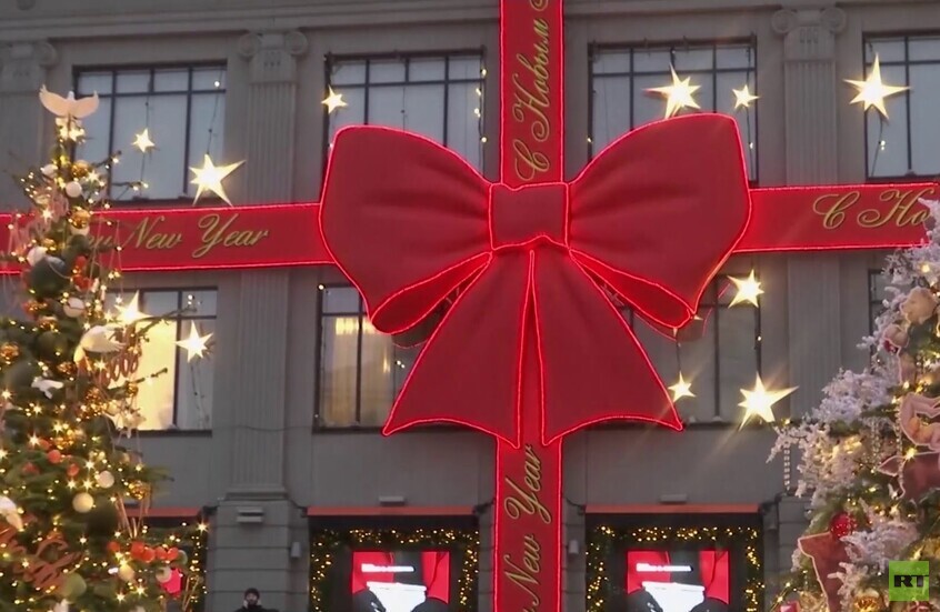 أجواء موسكو في انتظار عيد رأس السنة الجديدة