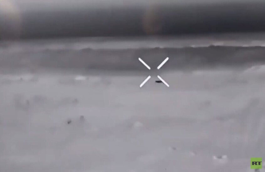 القوات الروسية تصطاد مسيرة أوكرانية قبل بلوغها الهدف