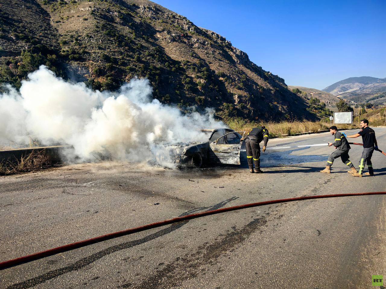 مراسلنا: قتيل بغارة إسرائيلية استهدفت سيارة على طريق الخردلي جنوب لبنان