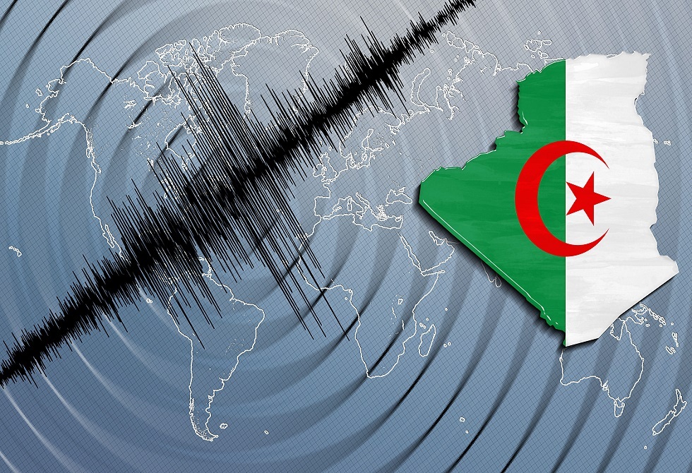 زلزال بقوة 4,9 درجة يضرب الجزائر