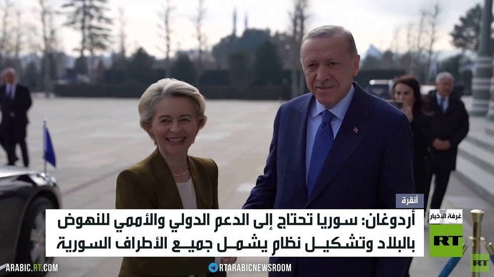 أردوغان: سوريا تحتاج دعما دوليا وأمميا