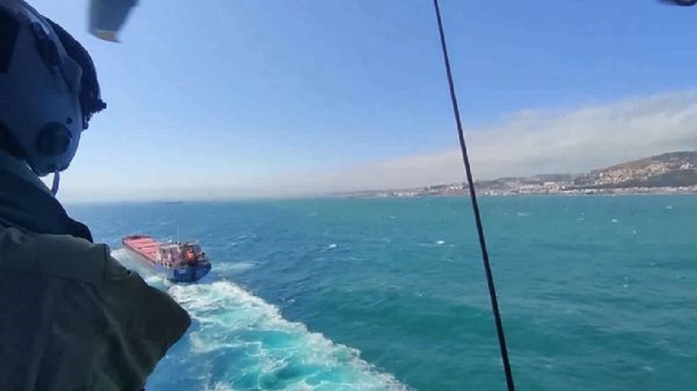 القوات البحرية الجزائرية تنقذ بحارا روسيا بسواحل ولاية بومرداس (صور)