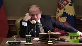 الكرملين: بوتين يتحدث هاتفيا مع الرئيس الإيراني بزشكيان