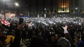 "الحلم الجورجي": حوالي 30% من المتظاهرين جنسياتهم أجنبية