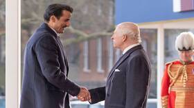 أمير قطر من بريطانيا: ما زال هناك عمل كثير للقيام به في قطاع غزة