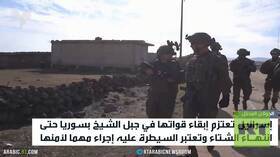 كاتس: سنبقى بجبل الشيخ حتى نهاية الشتاء