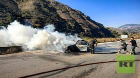 مراسلنا: قتيل بغارة إسرائيلية استهدفت سيارة على طريق الخردلي جنوب لبنان