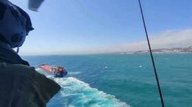 القوات البحرية الجزائرية تنقذ بحارا روسيا بسواحل ولاية بومرداس (صور)