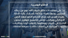 الدفاع الروسية: نفذنا ضربة مركزة بأسلحة دقيقة ضد مركز قيادة لجهاز الأمن الأوكراني