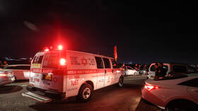 الإسعاف الإسرائيلي: إصابة أكثر من 20 شخصا أثناء توجههم إلى الملاجئ بعد الإنذار بإطلاق صاروخ من اليمن