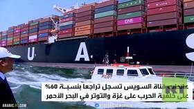 تراجع عائدات قناة السويس بنسبة 60%