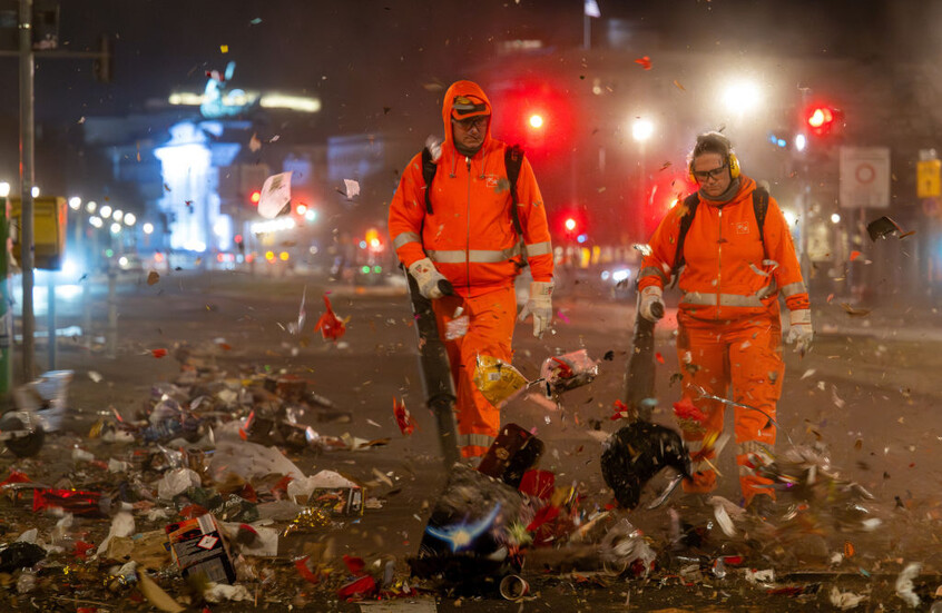 "البديل من أجل ألمانيا": أعمال الشغب التي شهدتها البلاد ليلة رأس السنة كانت أشبه بحرب أهلية