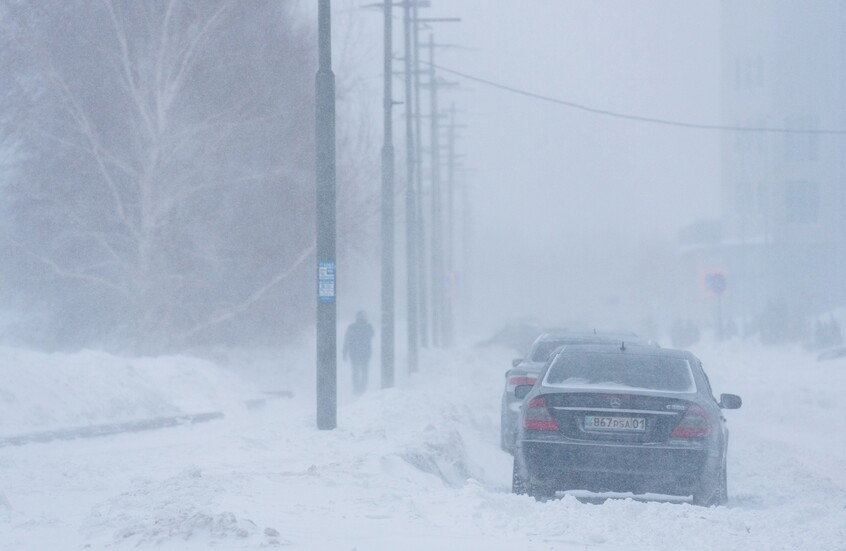 كازاخستان.. اصطدام عشرات السيارات على طريق سريع جراء عاصفة ثلجية (صور + فيديو)