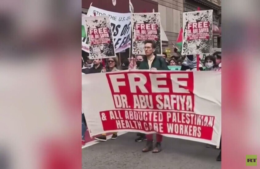 سان فرانسيسكو.. مطالب بالإفراج عن الطبيب حسام أبو صفية ووقف الإبادة الجماعية في غزة